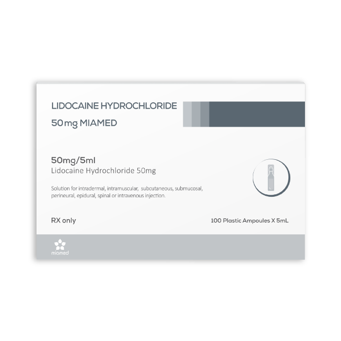 LIDOCAINE 50mg MIAMED 